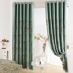 美簾美居 綠意盎然的布藝新中式，齊家網產品庫中的植物花卉窗簾全解析